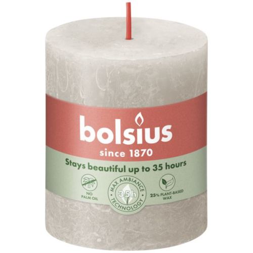 Stompkaars 80/68 Rustiek Sandy Grey - Bolsius