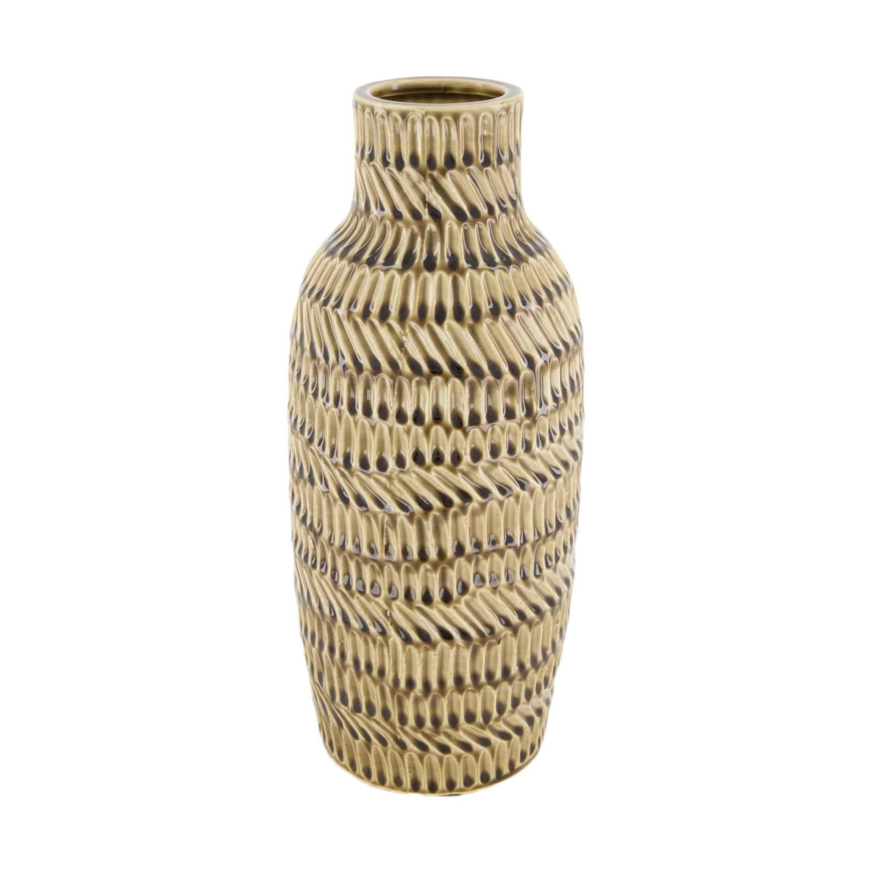 Vase keramiek 14.5x14.5x33cm