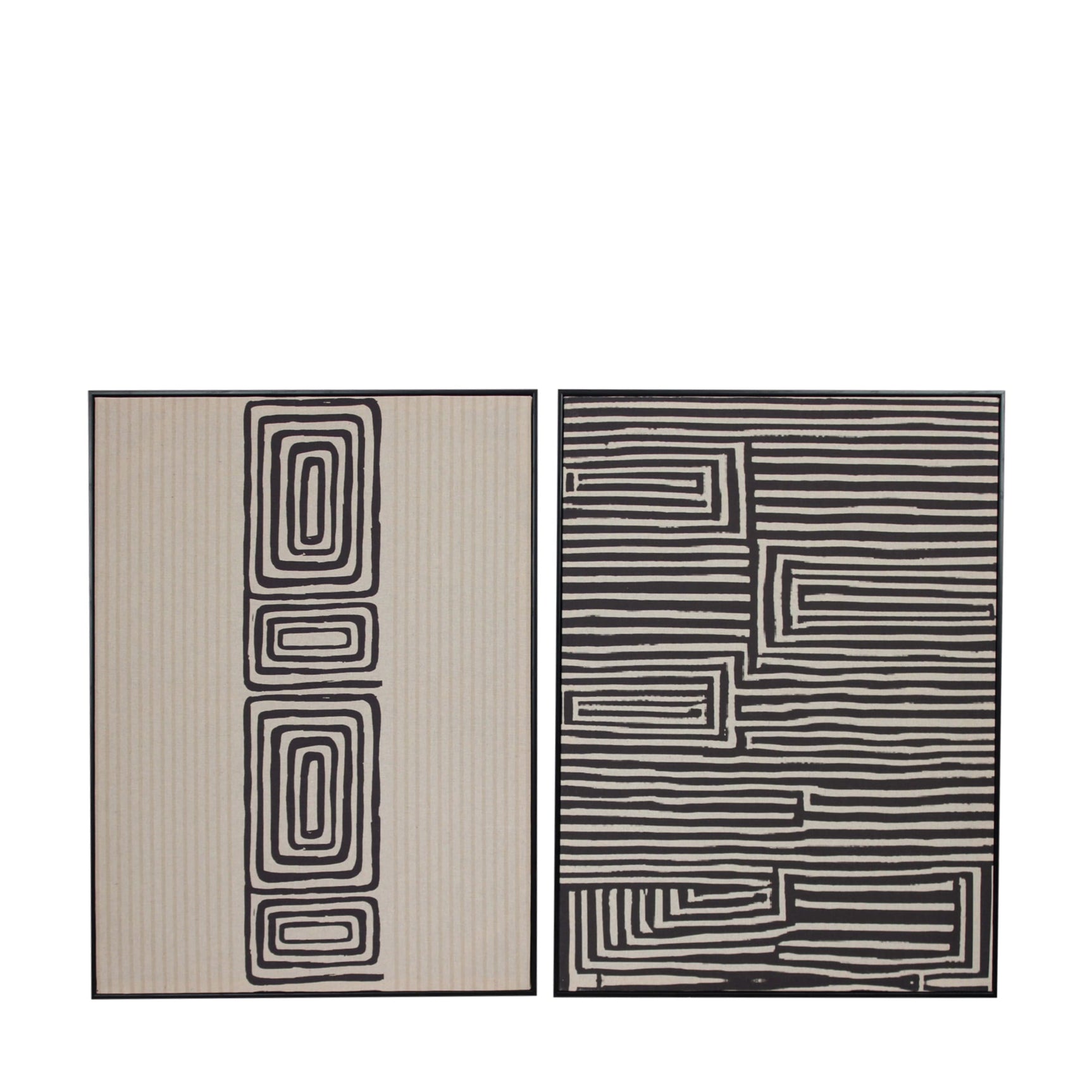 Poster linen 58x4.5x78cm assorti