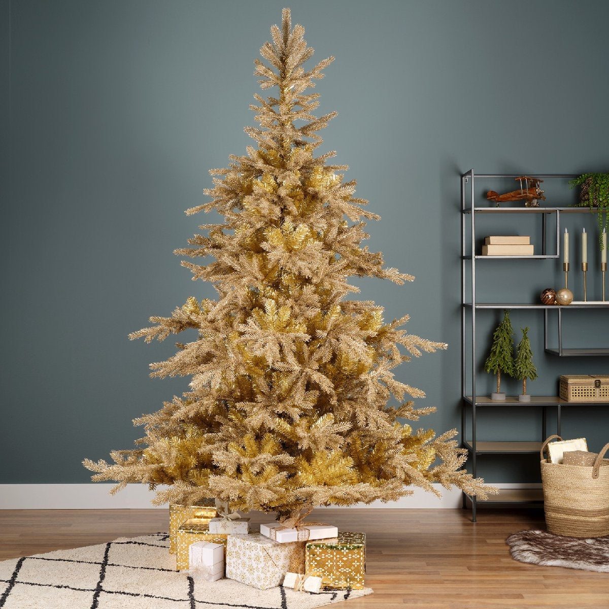 Everlands - Tiffany Fir - Goud - 180cm