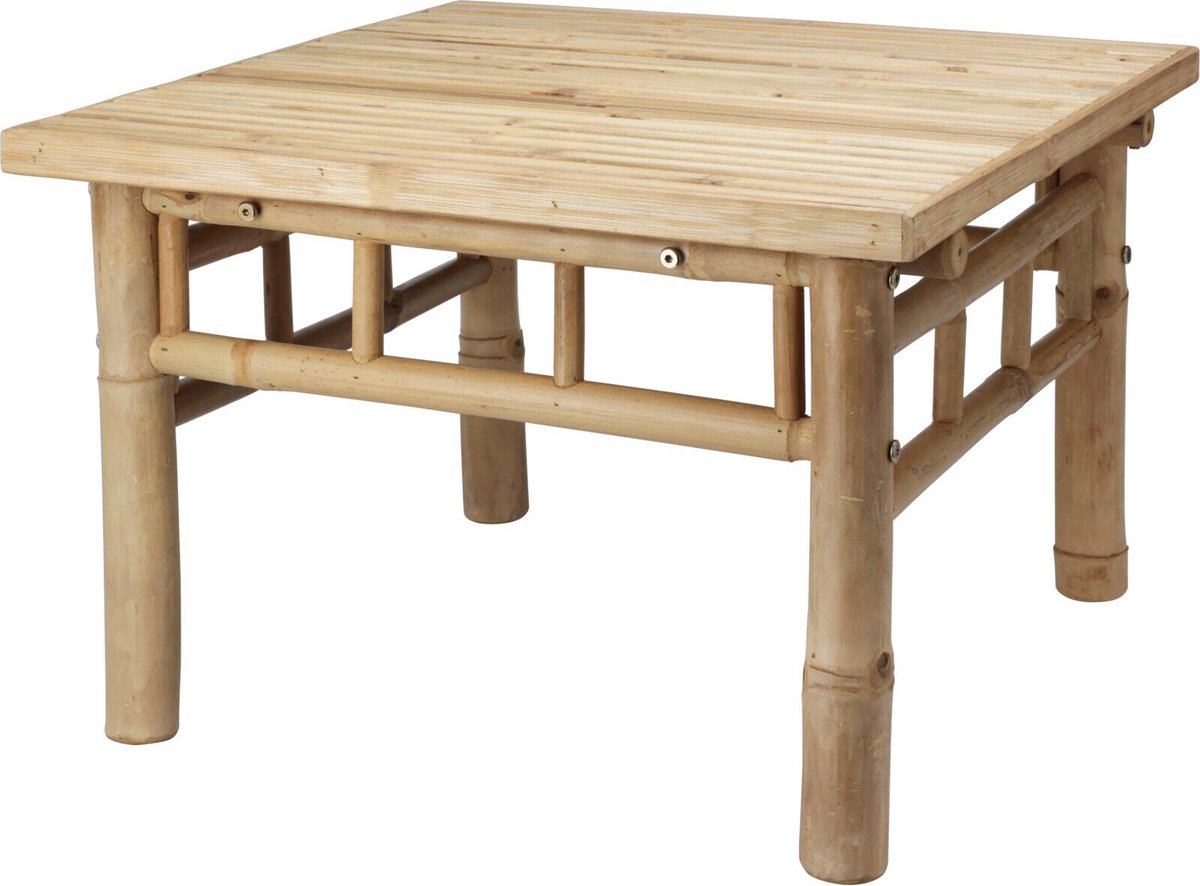 Tafel bamboe kd 57x57xh38cm