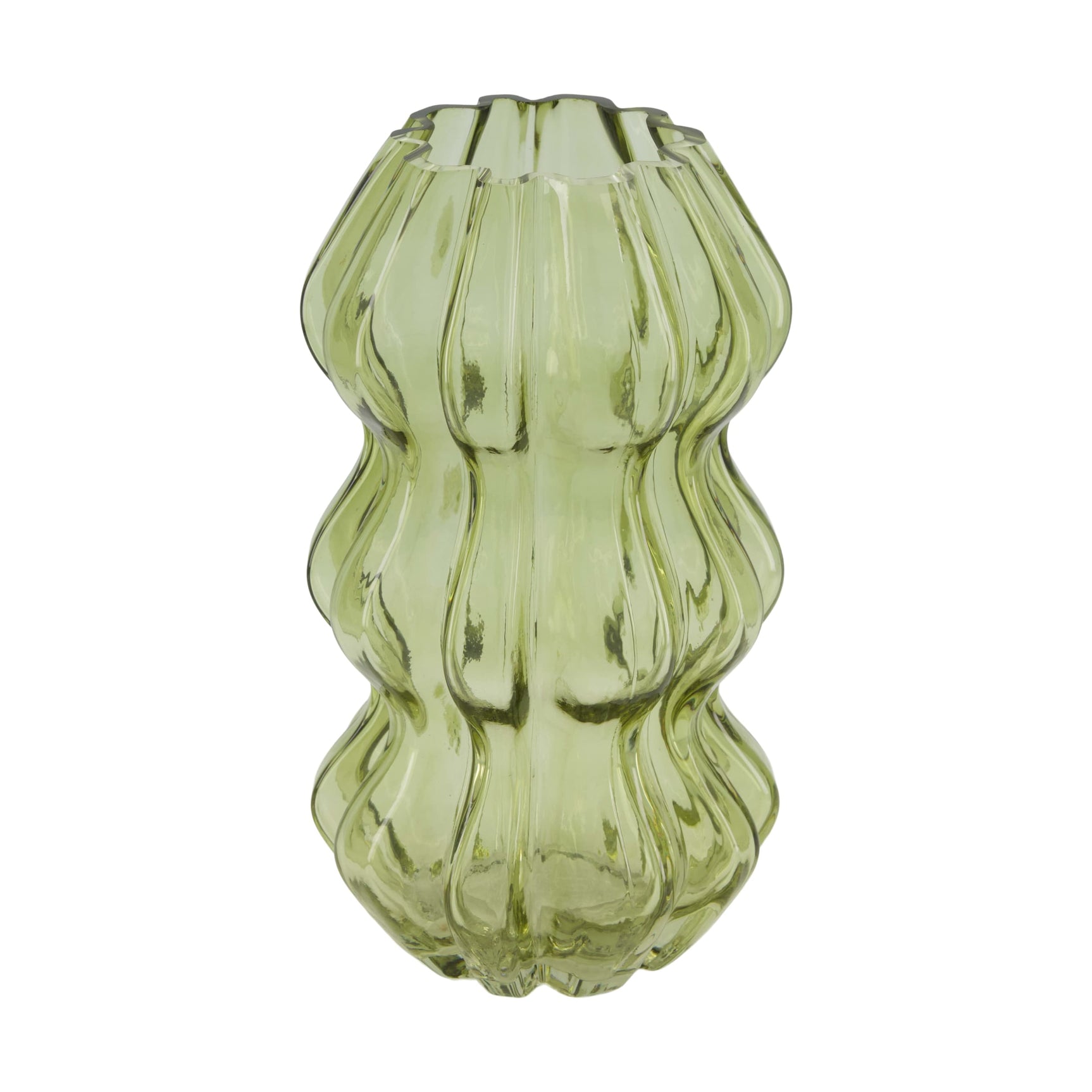 Vase glas 14.5x14.5x25cm