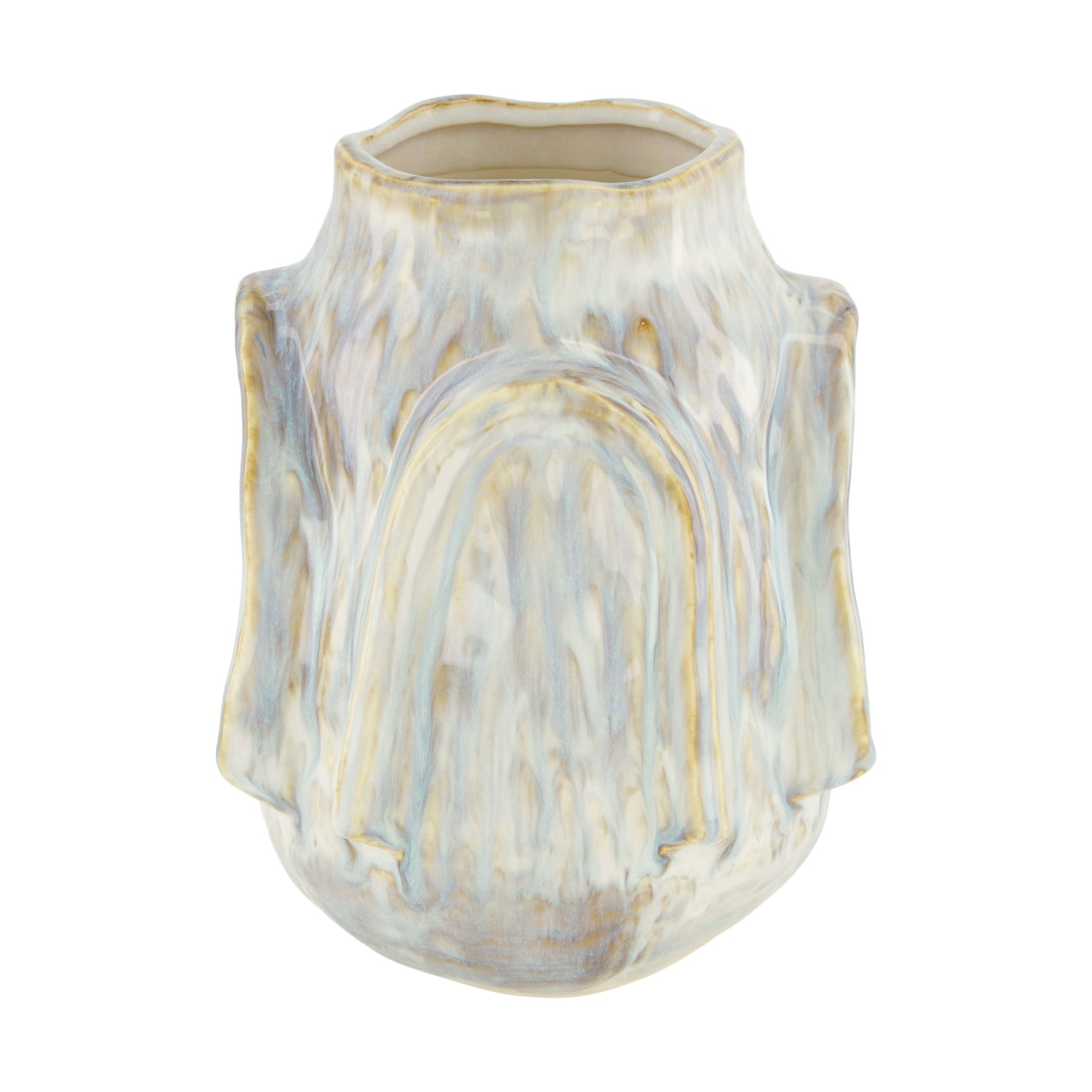 Vase keramiek 17.7x17.7x23.2cm