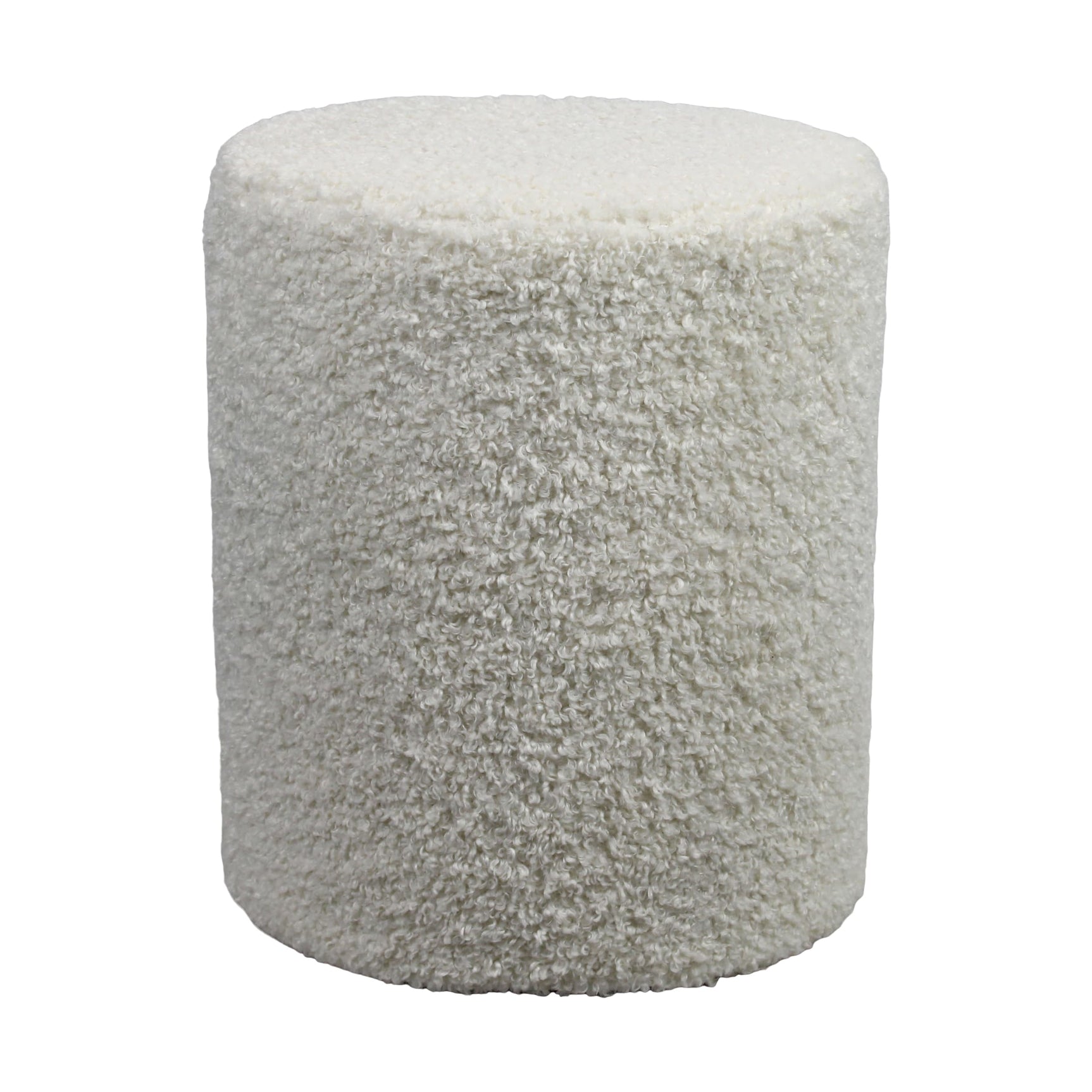 Poef rond teddy  38x38x48cm