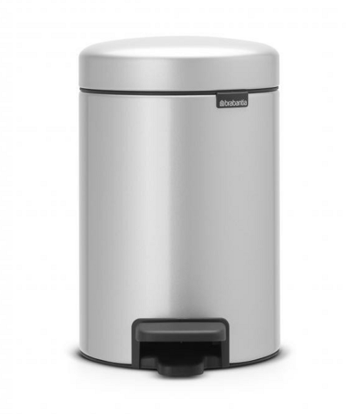 Brabantia Pedaalemmer newicon 3L Metallic grey