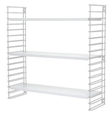 Tomado boekenrek Retro wit 70x21x68cm