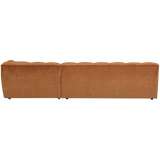 ALLURE CHAISE LONGUE RECHTS VELVET TERRA