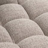 ALLURE CHAISE LONGUE RECHTS GEWEVEN STOF KLEI MELANGE