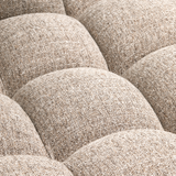 ALLURE CHAISE LONGUE RECHTS GEWEVEN STOF NATUREL MELANGE