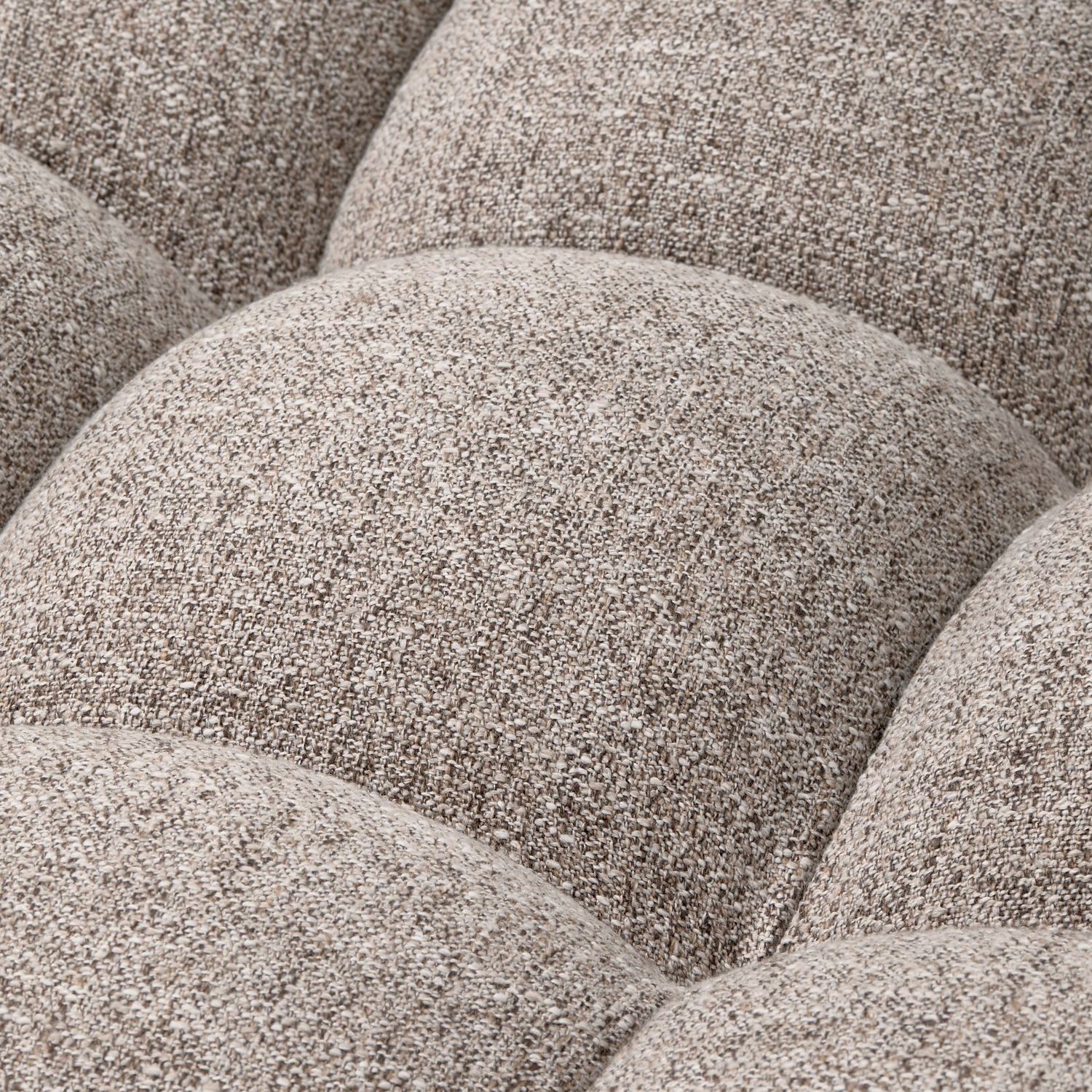 ALLURE 3-ZITS BANK GEWEVEN STOF KLEI MELANGE