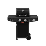 Grafiet barbecue van Barbecook met gesloten deksel en drie branders