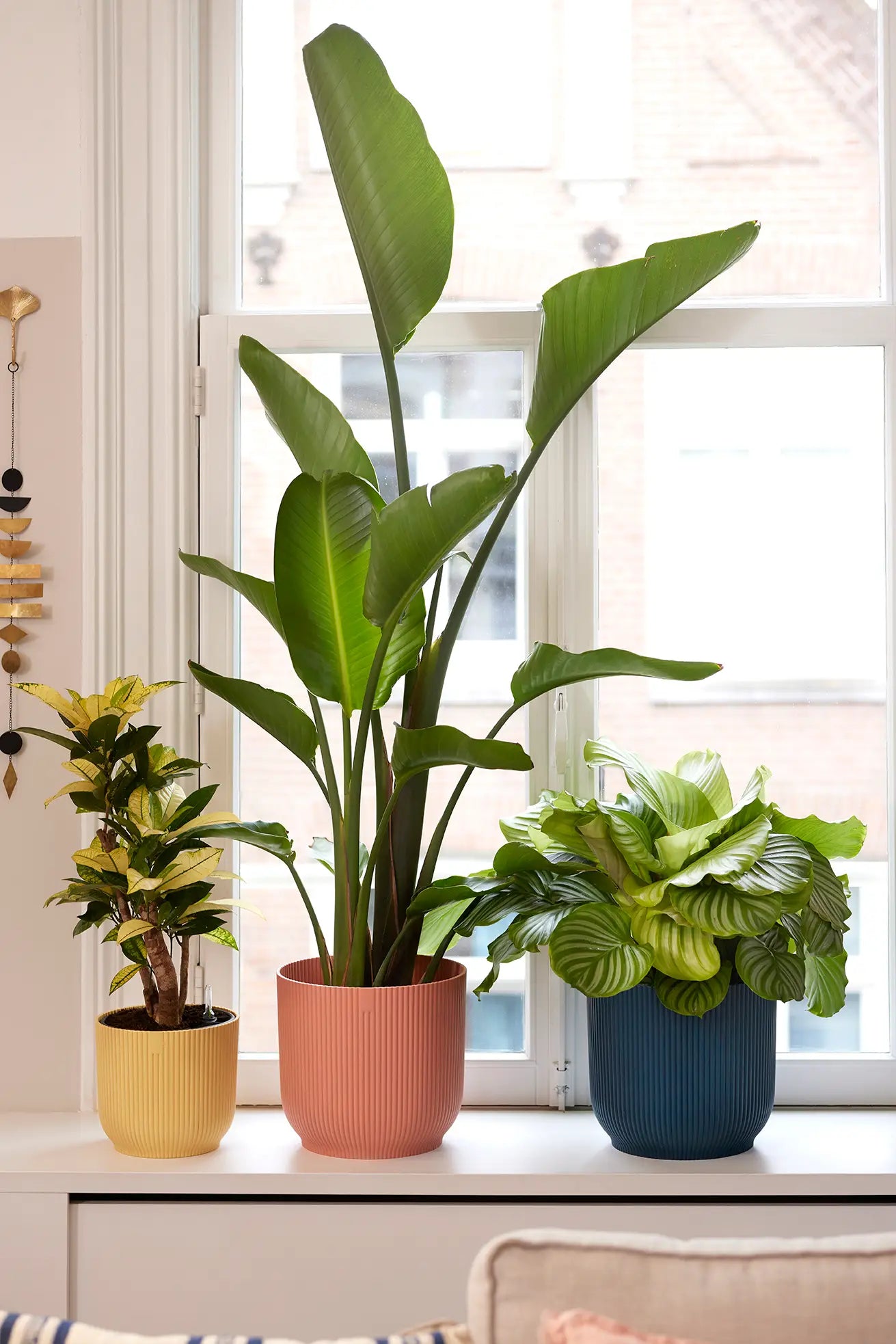 Elho - vibes fold rond 25cm delicate pink