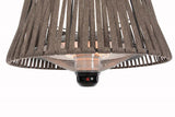 Heater Artix Corda Bright hangend bruin 1800W Terrasverwarmer - Sunred