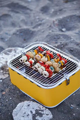 Barbecook - Carlo houtskooltafelgrill Sunshine Yellow 44x33x21cm