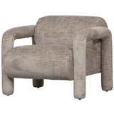 WOOOD - Lenny fauteuil in grove textuur zand