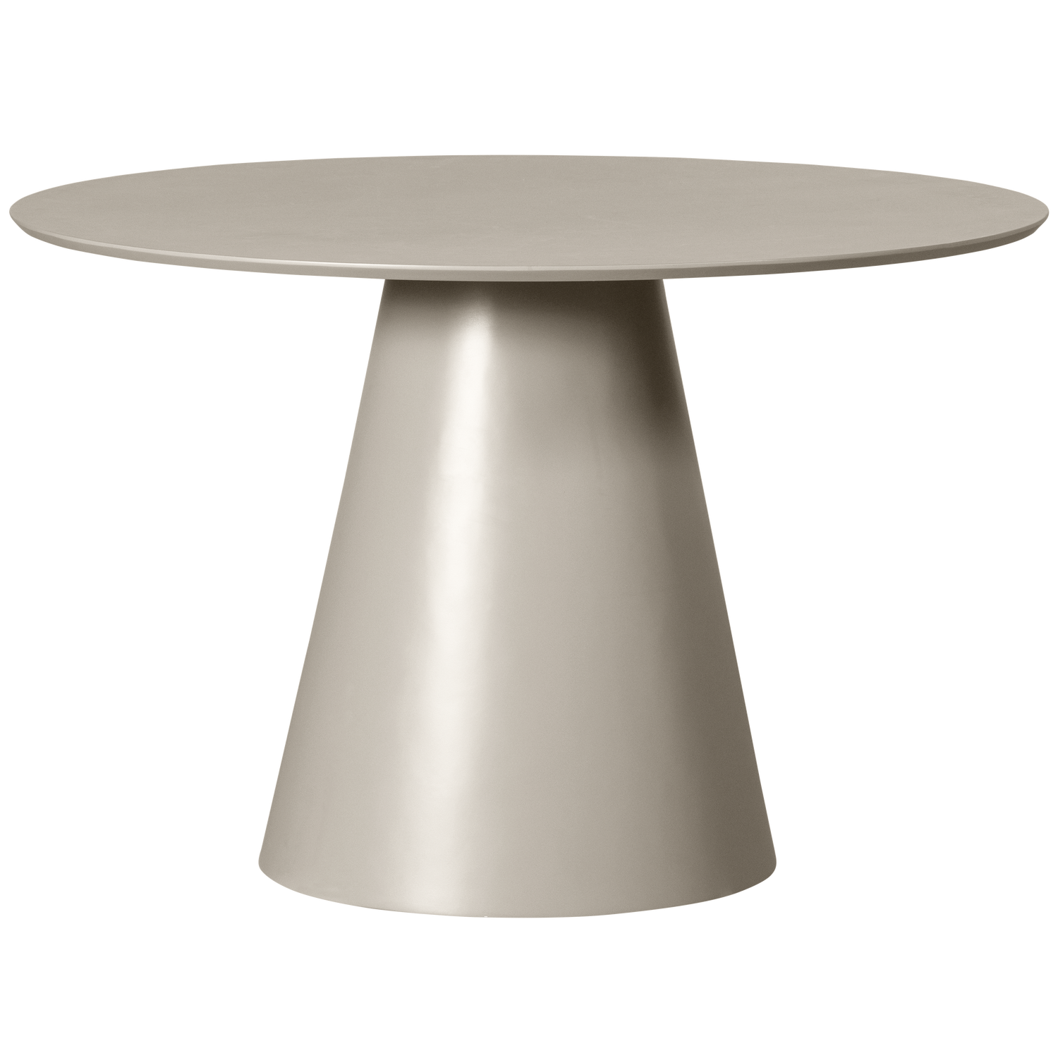 JORRE EETTAFEL O120 CM MDF ANTIEK BEIGE