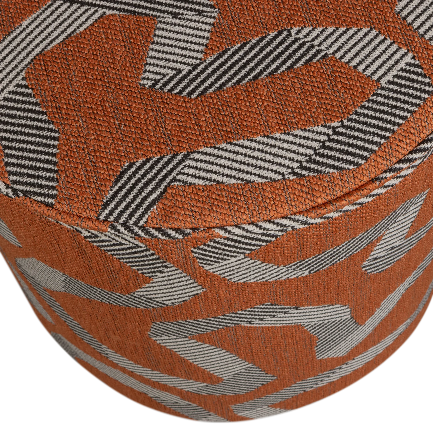 WOOOD - Lex poef slinger roest melange