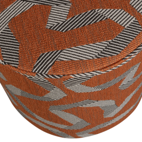 WOOOD - Lex poef slinger roest melange