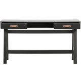 WOOOD - Dian bureau grenen diepzwart