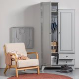 WOOOD - Mark fauteuil geweven stof naturel