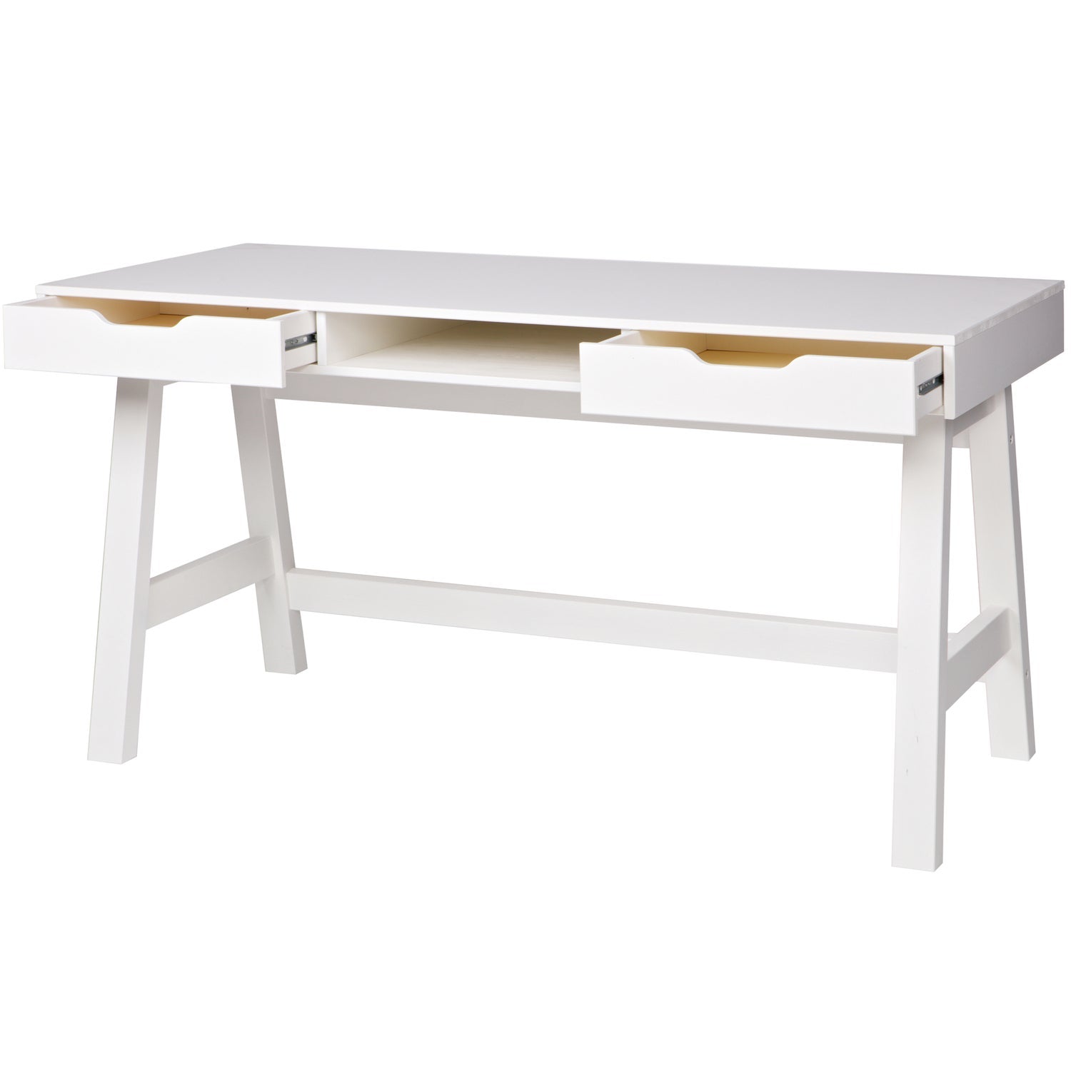 NIKKI BUREAU GRENEN WIT [fsc]