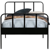 MEES BED METAAL ZWART 90X200 CM