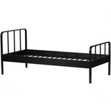 MEES BED METAAL ZWART 90X200 CM