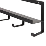 QUINN KAPSTOK 5 HAKEN METAAL ZWART