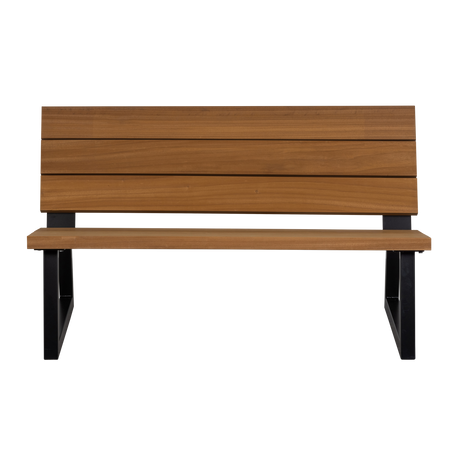 BANCO TUINBANK AYOUS HOUT/METAAL NATUREL [fsc]