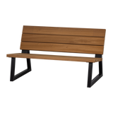 BANCO TUINBANK AYOUS HOUT/METAAL NATUREL [fsc]