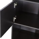 FINCA OPEN VAKKENKAST 40 CM GRENEN DIEPZWART [fsc]