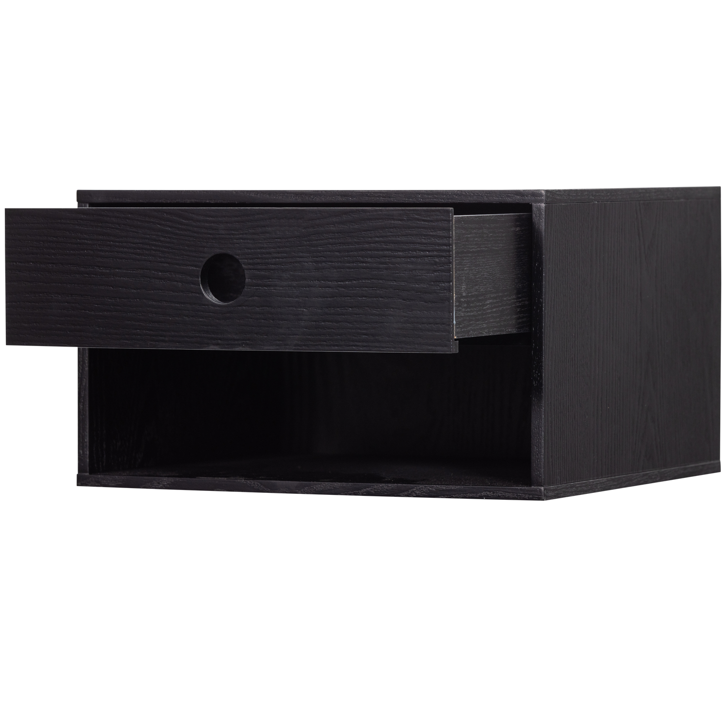 NANCY HANGEND NACHTKASTJE ZWART