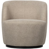 WOOOD - Serra draaifauteuil geweven stof zand