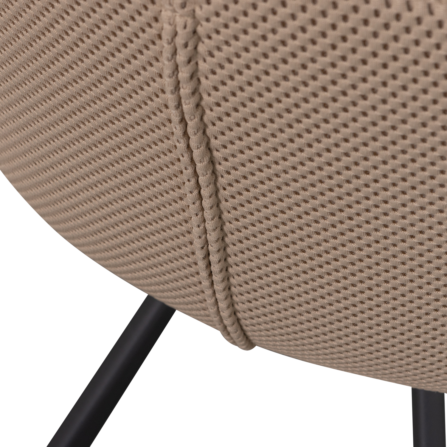 JUNO EETKAMERSTOEL MESH NATUREL