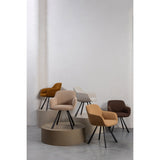 JUNO EETKAMERSTOEL MESH NATUREL