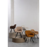 JUNO EETKAMERSTOEL MESH NATUREL