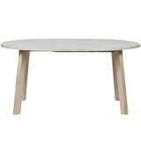 LANGE JAN UITSCHUIFBARE EETTAFEL ROND EIKEN SYDNEY [fsc]