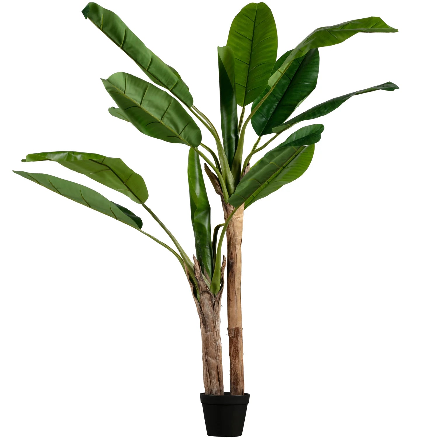 WOOOD - Bananenplant kunstplant groen 138cm