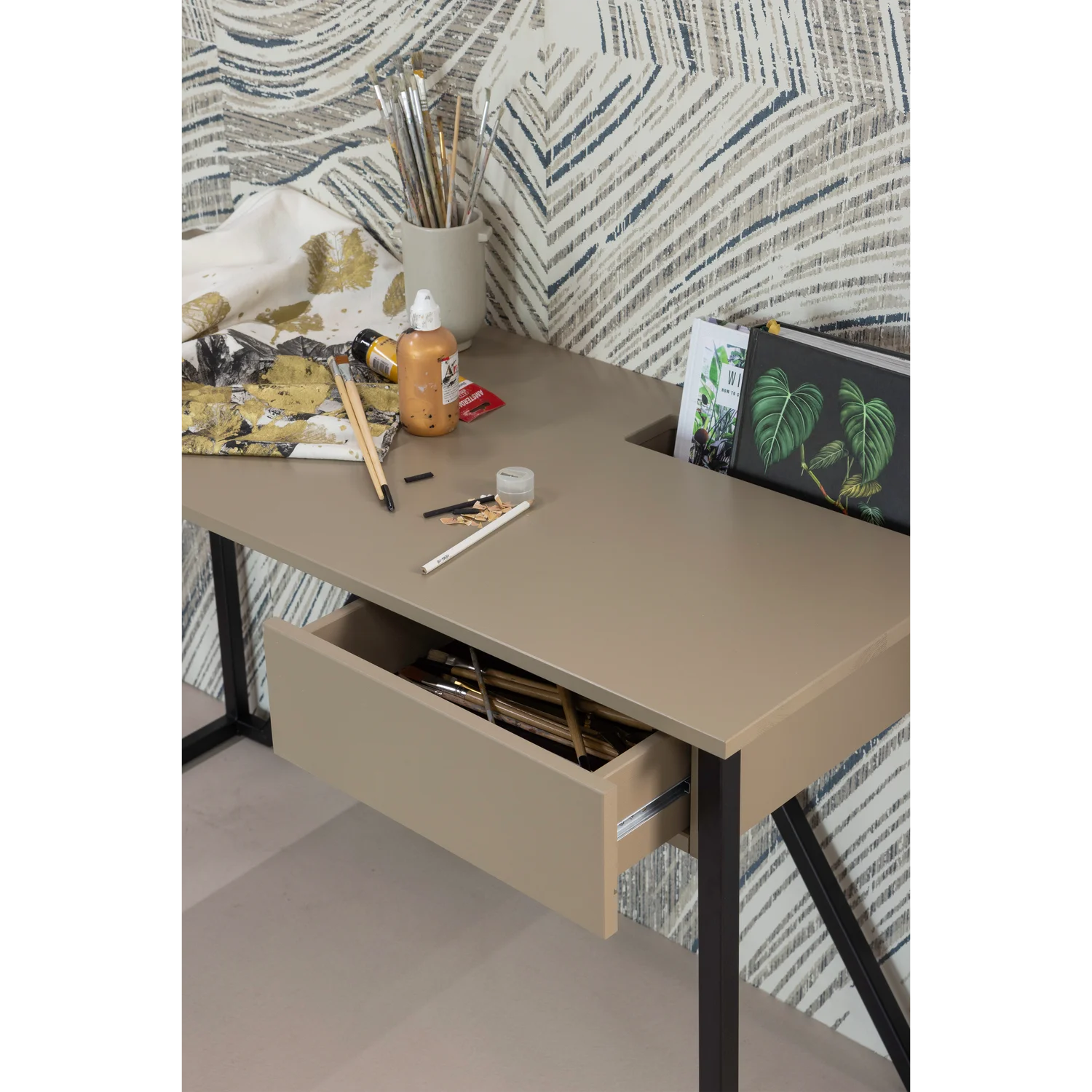 WOOOD - New julius bureau grenen mud [FSC]