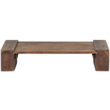 CUNO SALONTAFEL LAAG MANGOHOUT DONKERBRUIN