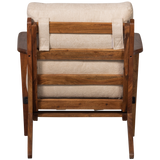 HOUSTON FAUTEUIL BOUCLE/HOUT NATUREL