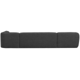 POLLY BANK U-VORM RECHTS GRIJS