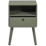 WOOOD - Ozzy nachtkastje houtwarm groen