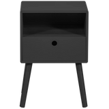 WOOOD - Ozzy nachtkastje hout zwart