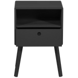 WOOOD - Ozzy nachtkastje hout zwart