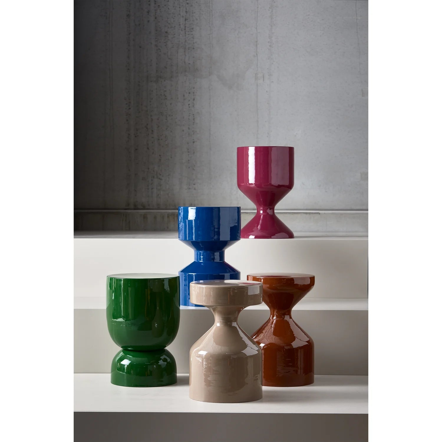 WOOOD - Floyd bijzettafel metaal tapenade