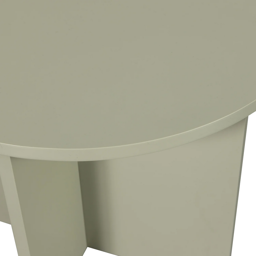 WOOOD - Set v2 - ronny bijzettafels groen/grijs