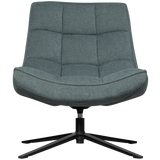 WOOOD - Maudi draaifauteuil blauw