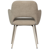 JENNY EETKAMERSTOEL GEWEVEN STOF NATUREL