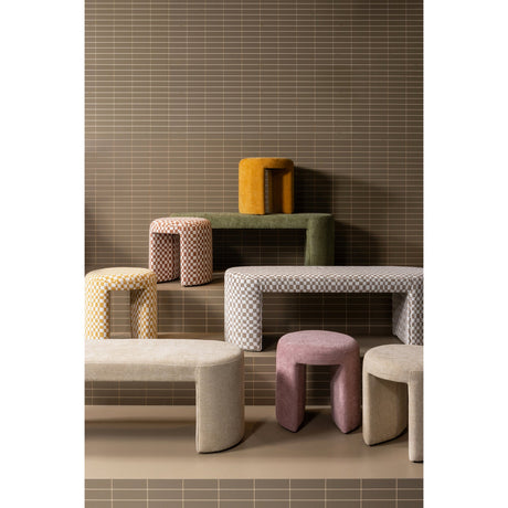 CHARLIE GESTOFFEERDE KRUK BLUSH